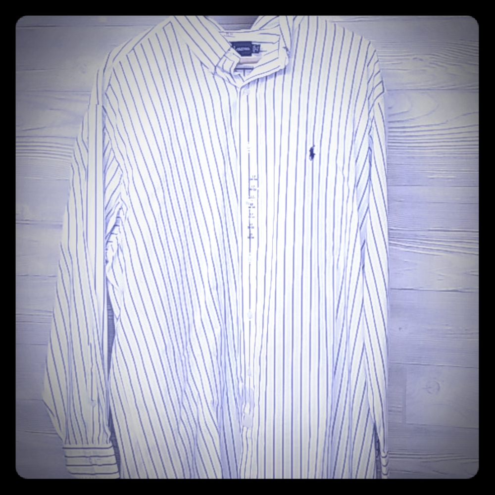 BUTTON DOWN DRESS SHIRT LONG SLEEVE